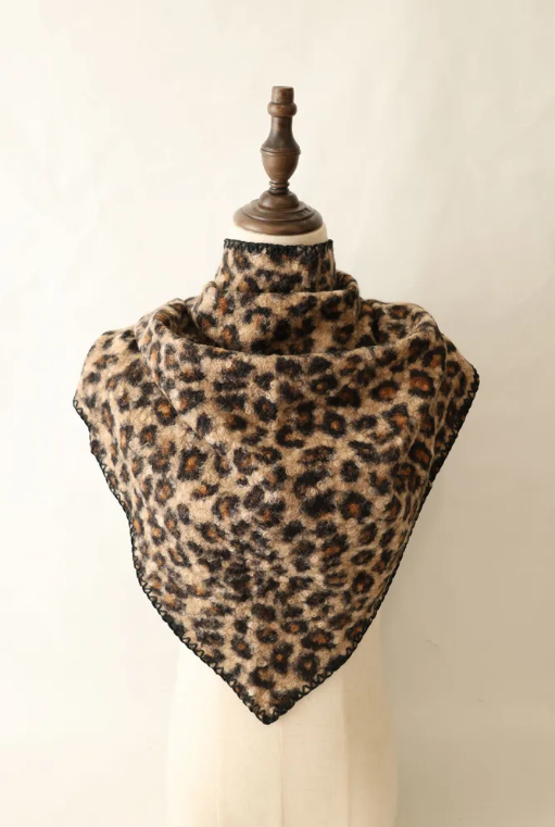 Косынка теплая букле